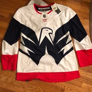 Washington Capitals Stadium Series NHL Adidas Hockey Jersey New Size 50